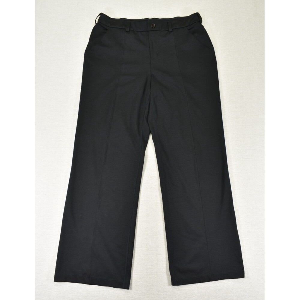 Duluth Trading NoGA Classic Go-To Hi-Rise Wide Leg Pants Size 12
